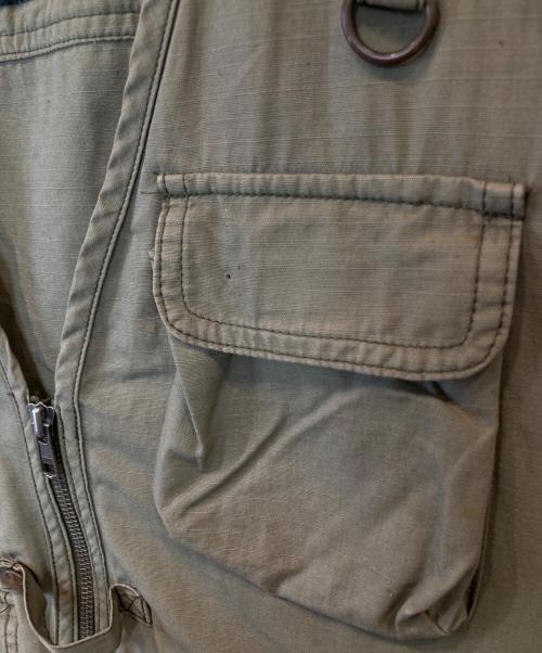 THE NORTH FACE（ザ ノース フェイス）THE NORTH FACE (ザ ノース フェイス) フィッシングベスト NT-2334 カーキ サイズ:Mの古着・服飾アイテム