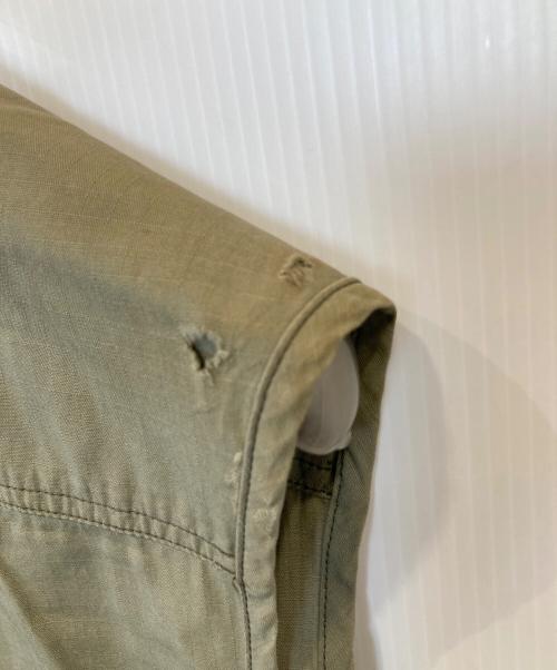 THE NORTH FACE（ザ ノース フェイス）THE NORTH FACE (ザ ノース フェイス) フィッシングベスト NT-2334 カーキ サイズ:Mの古着・服飾アイテム