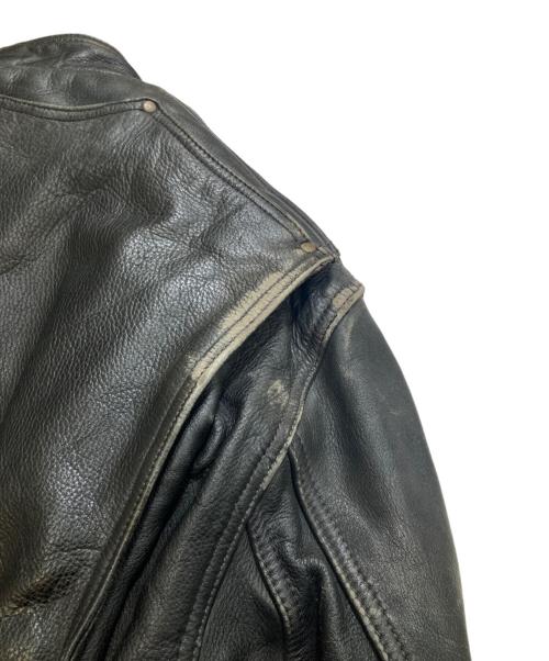 KADOYA（カドヤ）KADOYA (カドヤ) NEW CONCEPTER レザージャケット ブラック サイズ:Mの古着・服飾アイテム