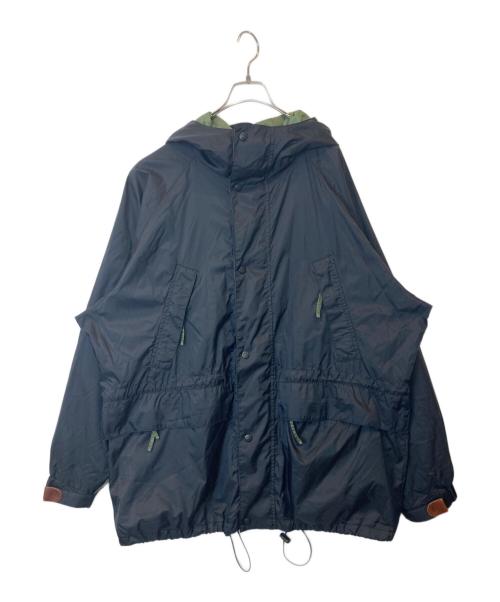 Timberland（ティンバーランド）Timberland (ティンバーランド) マウンテンパーカー ブラック×カーキ サイズ:Mの古着・服飾アイテム