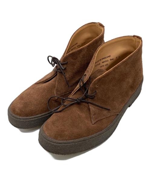 GEORGE COX（ジョージコックス）GEORGE COX (ジョージコックス) チャッカーブーツ ブラウン サイズ:7 1/2の古着・服飾アイテム