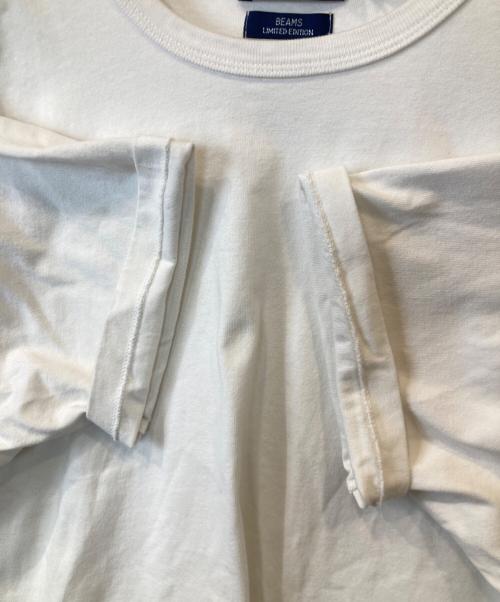 POLO RALPH LAUREN（ポロ・ラルフローレン）POLO RALPH LAUREN (ポロ・ラルフローレン) BEAMS (ビームス) Tシャツ ホワイト サイズ:Lの古着・服飾アイテム