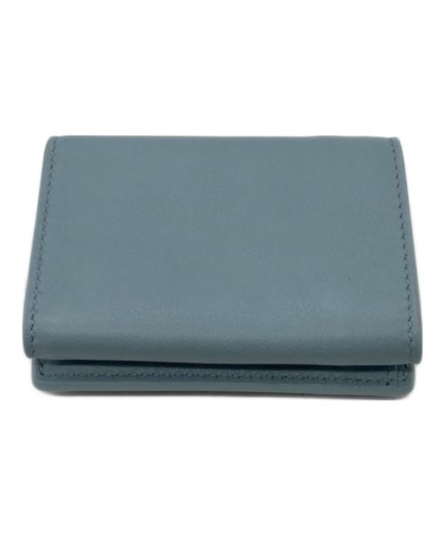 BALENCIAGA（バレンシアガ）BALENCIAGA (バレンシアガ) PAPIER MINI WALLET 391446・4005・X・532244 ブルーの古着・服飾アイテム