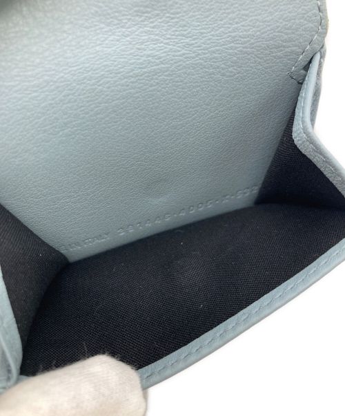 BALENCIAGA（バレンシアガ）BALENCIAGA (バレンシアガ) PAPIER MINI WALLET 391446・4005・X・532244 ブルーの古着・服飾アイテム