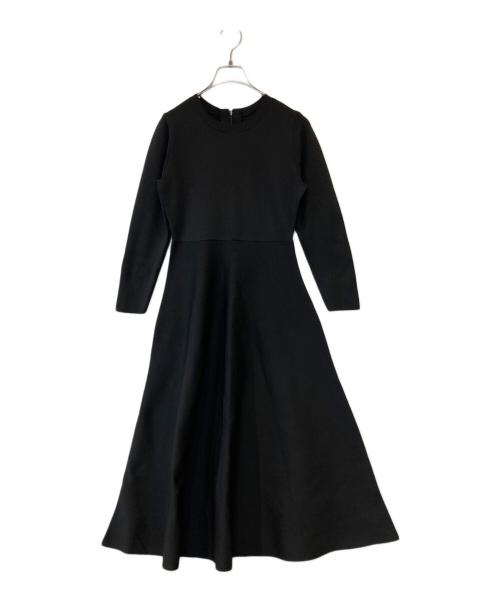 JUSGLITTY（ジャスグリッティー）JUSGLITTY (ジャスグリッティー) ニットワンピース　42467750 ブラック サイズ:1 未使用品の古着・服飾アイテム