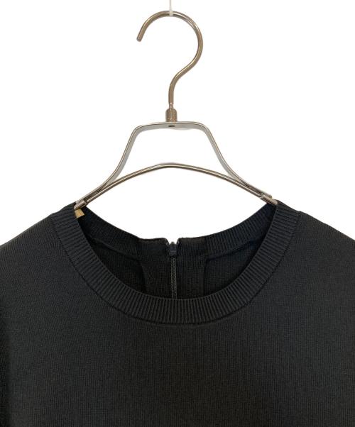 JUSGLITTY（ジャスグリッティー）JUSGLITTY (ジャスグリッティー) ニットワンピース　42467750 ブラック サイズ:1 未使用品の古着・服飾アイテム