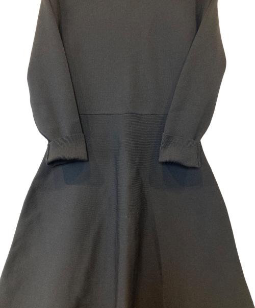 JUSGLITTY（ジャスグリッティー）JUSGLITTY (ジャスグリッティー) ニットワンピース　42467750 ブラック サイズ:1 未使用品の古着・服飾アイテム