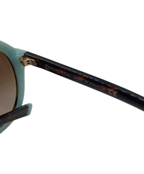 TIFFANY & Co.（ティファニー アンド コー）TIFFANY & Co. (ティファニー) サングラス　TF4157 ブラウン サイズ:SIZE 55□181 40の古着・服飾アイテム