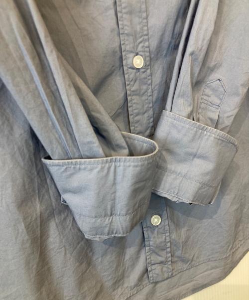 KOLOR（カラー）KOLOR (カラー) 超長綿タイプライターバンドカラーシャツ 16WCM-B03113 ブルー サイズ:2の古着・服飾アイテム