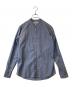 KOLOR（カラー）の古着「超長綿タイプライターバンドカラーシャツ 16WCM-B03113」｜ブルー