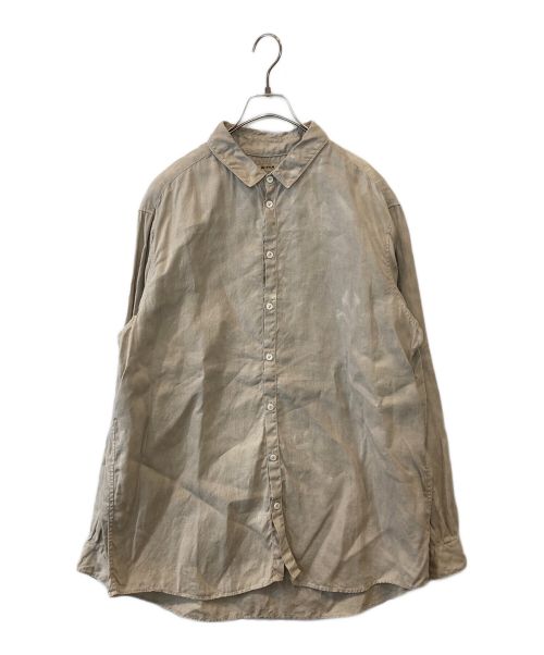 MITTAN（ミッタン）MITTAN (ミッタン) MITTAN 大（草木染）胡桃 SS2024 SH-69C ベージュ サイズ:3の古着・服飾アイテム