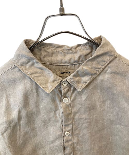 MITTAN（ミッタン）MITTAN (ミッタン) MITTAN 大（草木染）胡桃 SS2024 SH-69C ベージュ サイズ:3の古着・服飾アイテム