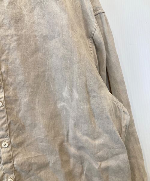 MITTAN（ミッタン）MITTAN (ミッタン) MITTAN 大（草木染）胡桃 SS2024 SH-69C ベージュ サイズ:3の古着・服飾アイテム