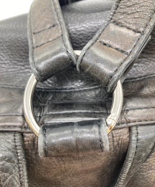 PORTER（ポーター）PORTER (ポーター) レザーミニリュック ブラックの古着・服飾アイテム