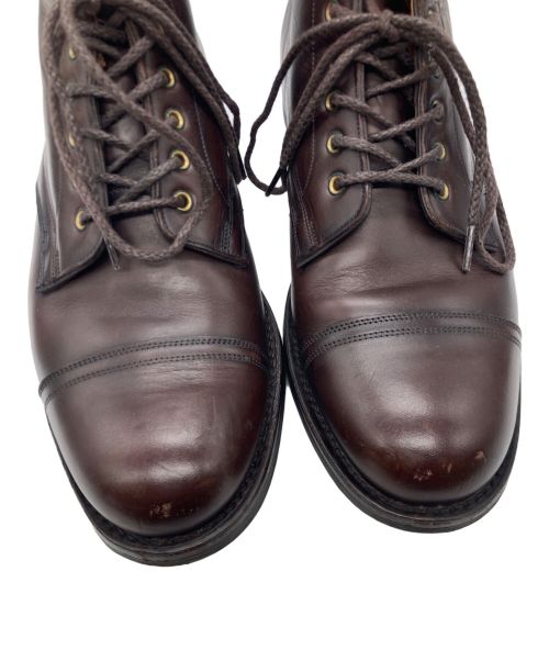 RRL（ダブルアールエル）RRL (ダブルアールエル) Livingstone レザーブーツ ブラウン サイズ:不明の古着・服飾アイテム