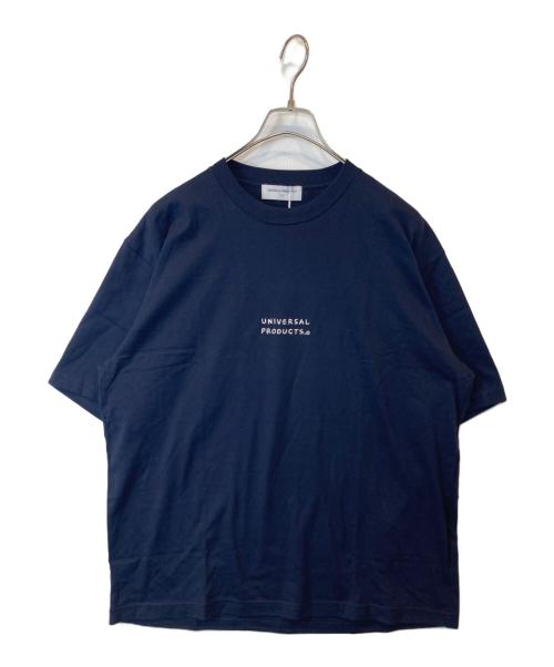 UNIVERSAL PRODUCTS.（ユニバーサルプロダクツ）UNIVERSAL PRODUCTS. (ユニバーサルプロダクツ) UP + N S/S T-SHIRT 203-60111 Tシャツ ネイビー サイズ:SIZE M 未使用品の古着・服飾アイテム
