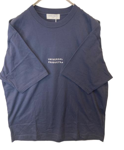 UNIVERSAL PRODUCTS.（ユニバーサルプロダクツ）UNIVERSAL PRODUCTS. (ユニバーサルプロダクツ) UP + N S/S T-SHIRT 203-60111 Tシャツ ネイビー サイズ:SIZE M 未使用品の古着・服飾アイテム
