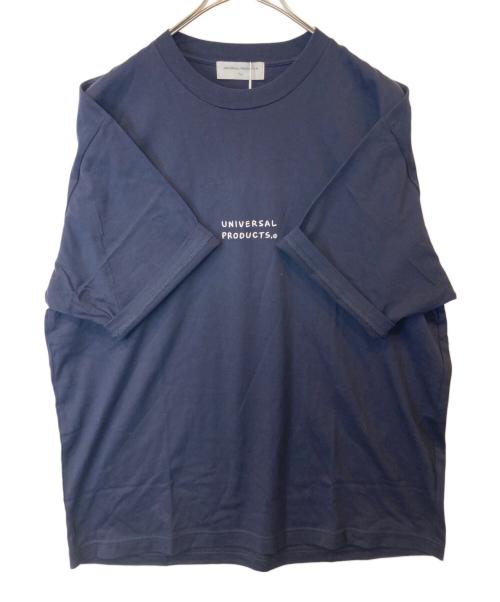 UNIVERSAL PRODUCTS.（ユニバーサルプロダクツ）UNIVERSAL PRODUCTS. (ユニバーサルプロダクツ) UP + N S/S T-SHIRT 203-60111 Tシャツ ネイビー サイズ:SIZE M 未使用品の古着・服飾アイテム