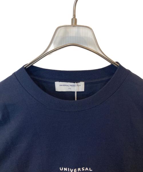 UNIVERSAL PRODUCTS.（ユニバーサルプロダクツ）UNIVERSAL PRODUCTS. (ユニバーサルプロダクツ) UP + N S/S T-SHIRT 203-60111 Tシャツ ネイビー サイズ:SIZE M 未使用品の古着・服飾アイテム