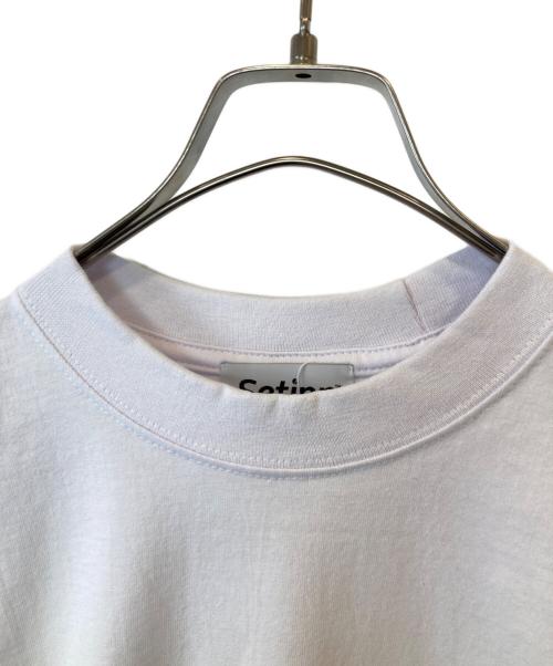 SETINN（セットイン）setinn (セットイン) APPLE BUTTER STORE (アップルバターストア) Tシャツ ホワイト サイズ:M 未使用品の古着・服飾アイテム