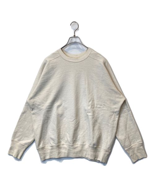MAATEE&SONS（マーティーアンドサンズ）MAATEE&SONS (マーティーアンドサンズ) 鉄人吊裏毛sweat p/o MT2103-0801 スウェット アイボリー サイズ:3の古着・服飾アイテム