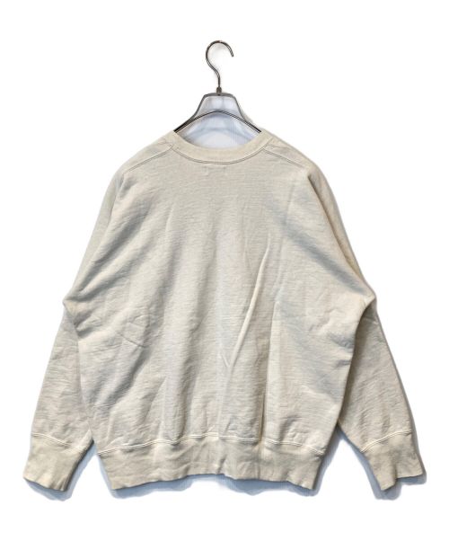 MAATEE&SONS（マーティーアンドサンズ）MAATEE&SONS (マーティーアンドサンズ) 鉄人吊裏毛sweat p/o MT2103-0801 スウェット アイボリー サイズ:3の古着・服飾アイテム