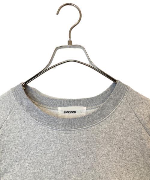 everyone（エブリワン）everyone (エブリワン) KAMAAL WILLIAMS EV23-CS09 スウェット　 グレー サイズ:Lの古着・服飾アイテム