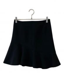 YOKO CHAN（ヨーコチャン）の古着「ひざ丈 フレアスカート　YCS-316-034」｜ブラック