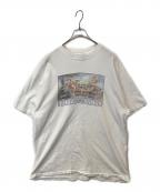 Hanesヘインズ）の古着「BOLDER BOULDER （ボルダーボルダー） 半袖Tシャツ」｜ホワイト