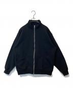 BEAMS Tビームス ティー）の古着「Stand Zip Blouson　75-13-0673-147」｜ブラック
