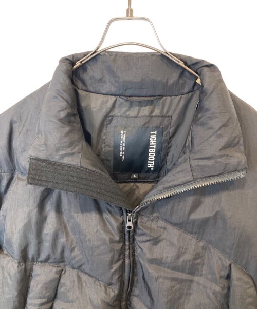 TIGHTBOOTH PRODUCTION（タイトブースプロダクション）TIGHTBOOTH PRODUCTION (タイトブースプロダクション) PA DOWN JACKET　ダウンジャケット　 ブラック サイズ:Lの古着・服飾アイテム