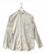 oldman's tailorオールドマンズテーラー）の古着「ボタンダウンシャツ」｜ベージュ