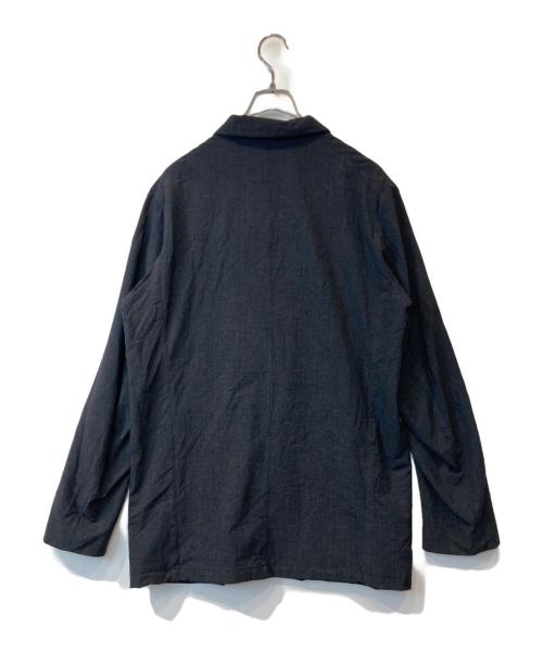 MANDO（マンドー）MANDO (マンドー) ポリエステルレーヨンジャージーグレンチェックカバーオール　9394-003 グレー サイズ:2の古着・服飾アイテム