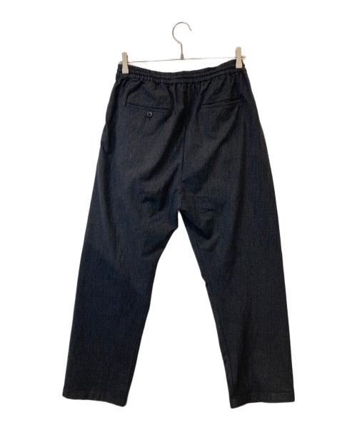 MANDO（マンドー）MANDO　 (マンドー) ジャージーグレンチェック3Pテーパードパンツ　9398-011 グレー サイズ:2の古着・服飾アイテム