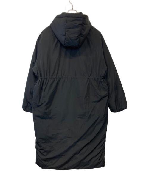 UNGRID（アングリッド）UNGRID (アングリッド) スリットボリュームロングダウン　111950003601 ブラック サイズ:Mの古着・服飾アイテム