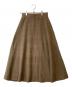 SLOBE IENA（スローブ イエナ）の古着「エアリーニットスカート 24060912241040」｜ブラウン
