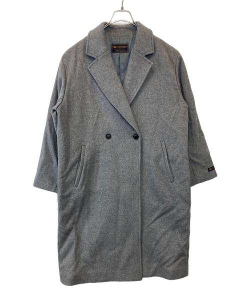 JOURNAL STANDARD relume（ジャーナルスタンダード レリューム）JOURNAL STANDARD relume (ジャーナルスタンダード レリューム) スーパーファインビーバーチェスターコート　24020462700030 グレー サイズ:38の古着・服飾アイテム