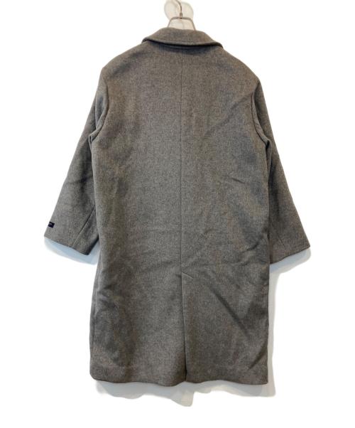 JOURNAL STANDARD relume（ジャーナルスタンダード レリューム）JOURNAL STANDARD relume (ジャーナルスタンダード レリューム) スーパーファインビーバーチェスターコート　24020462700030 グレー サイズ:38の古着・服飾アイテム