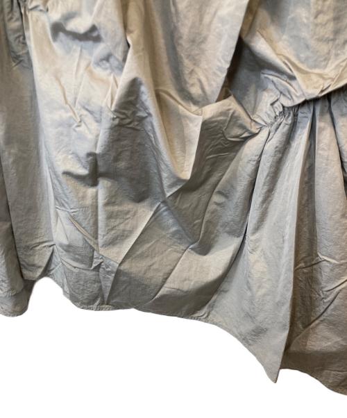 HeRIN.CYE（ヘリンドットサイ）HeRIN.CYE (ヘリンドットサイ) Gradually balloon skirt　スカート　530HAY31-0831 グレー サイズ:FREEの古着・服飾アイテム
