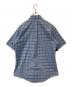 BROOKS BROTHERS (ブルックスブラザーズ) 半袖チェックシャツ ブルー サイズ:L：4000円