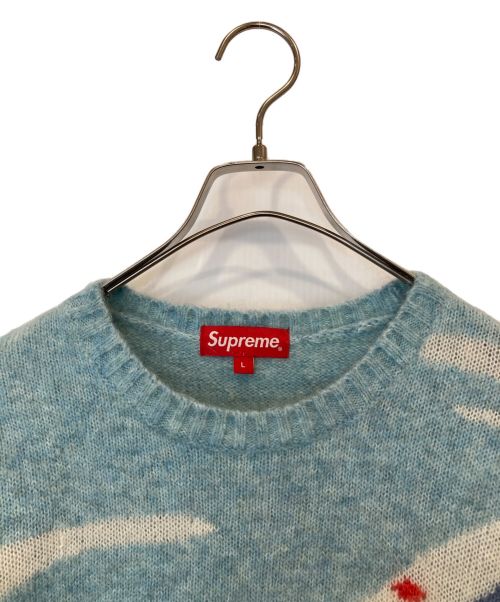 SUPREME（シュプリーム）Supreme (シュプリーム) 22AW Rocket Sweater ブルー サイズ:Lの古着・服飾アイテム