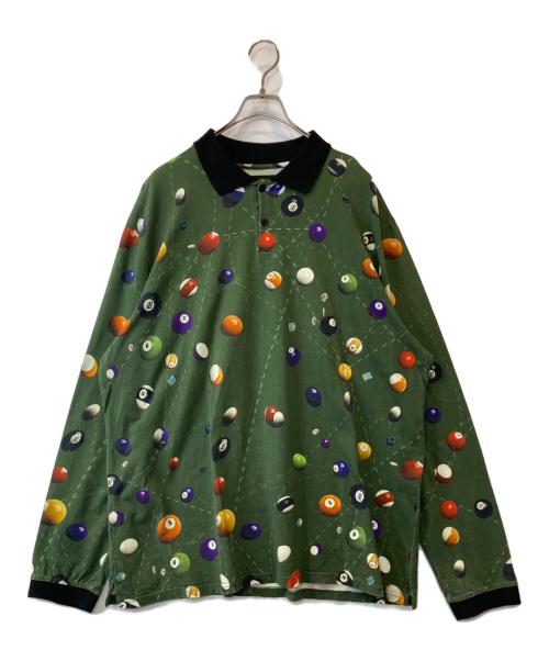 BRONZE 56K（ブロンズ 56ケー）BRONZE 56K (ブロンズ 56ケー) 長袖ポロシャツ  カーキ サイズ: 2XLの古着・服飾アイテム