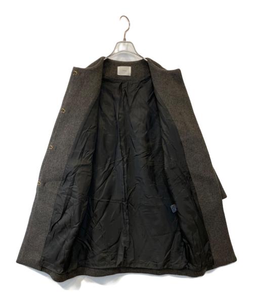 IENA（イエナ）IENA (イエナ) ラムウールノーカラーロングコート　21020900542030 グレー サイズ:34の古着・服飾アイテム