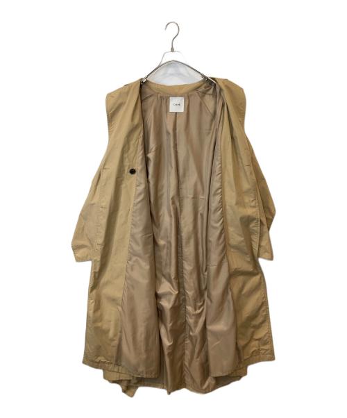 CLANE（クラネ）CLANE (クラネ) バックフリルスリーブトレンチコート　	18101-0031 ベージュ サイズ:表記なしの古着・服飾アイテム