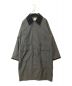 MONKEY TIME（モンキータイム）の古着「Stand Fall Collar Coats　ロングコート　8325-186-1047」｜ブラック