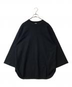 blurhms ROOTSTOCKブラームスルーツストック）の古着「Rough&Smooth Thermal Baseball Tee　bROOTS22F16　ロングスリーブカットソー」｜ブラック