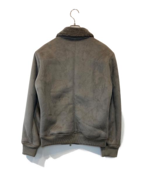 ZARA（ザラ）ZARA (ザラ) ムートンジャケット　6318/300/802 グレー サイズ:Sの古着・服飾アイテム