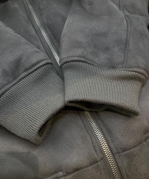 ZARA（ザラ）ZARA (ザラ) ムートンジャケット　6318/300/802 グレー サイズ:Sの古着・服飾アイテム