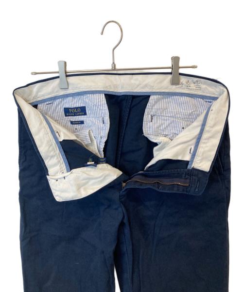 POLO RALPH LAUREN（ポロ・ラルフローレン）POLO RALPH LAUREN (ポロ・ラルフローレン) TRADE MARK (トレードマーク) CLASSIC FIT パンツ ネイビー サイズ:W34×L32の古着・服飾アイテム