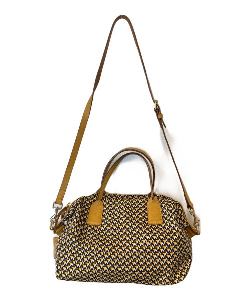 ROBERTA PIERI（ロベルタピエリ）ROBERTA PIERI (ロベルタピエリ) 2WAYバッグ イエローの古着・服飾アイテム